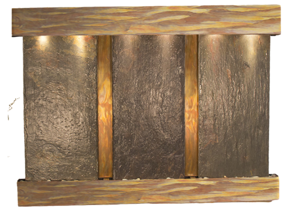 Olympus Falls-Square-Rustic Copper-Multi-Color Natural Slate