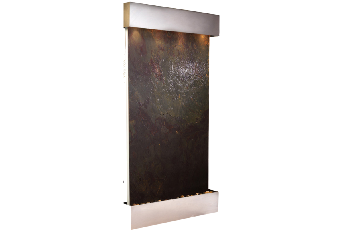 Summit Falls -Square-Stainless Steel-Multi-Color-Featherstone