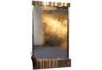 Grandeur River-Center Mount -Stainless Steel-Clear-Glass