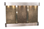 Olympus Falls-Round-Stainless Steel-Multi-Color Natural Slate