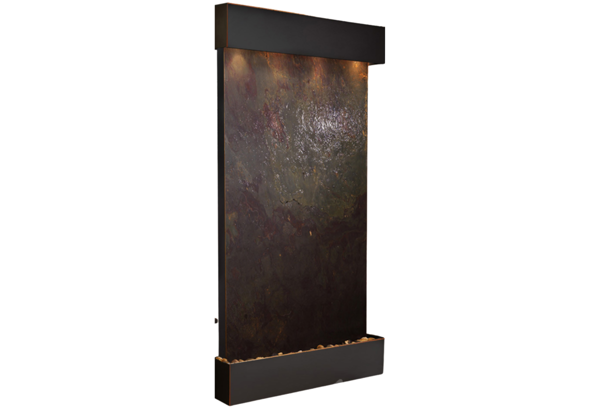 Summit Falls -Square-Blackened Copper-Multi-Color-Featherstone