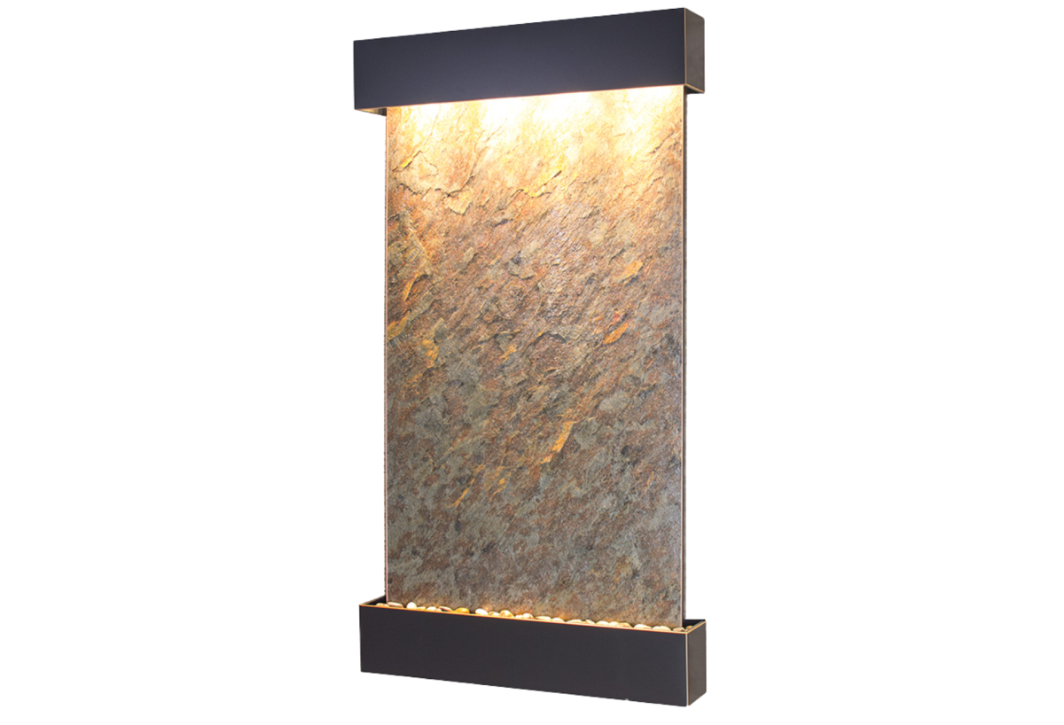 Summit Falls -Square-Blackened Copper-Green-Featherstone