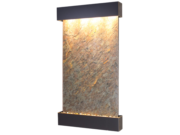 Summit Falls -Square-Blackened Copper-Green-Featherstone