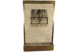 Grandeur River-Center Mount -Rustic Copper-Clear-Glass