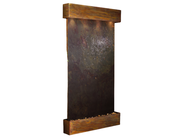 Summit Falls -Square-Rustic Copper-Multi-Color-Featherstone