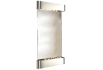 Summit Falls -Round -Stainless Steel-Silver-Mirror