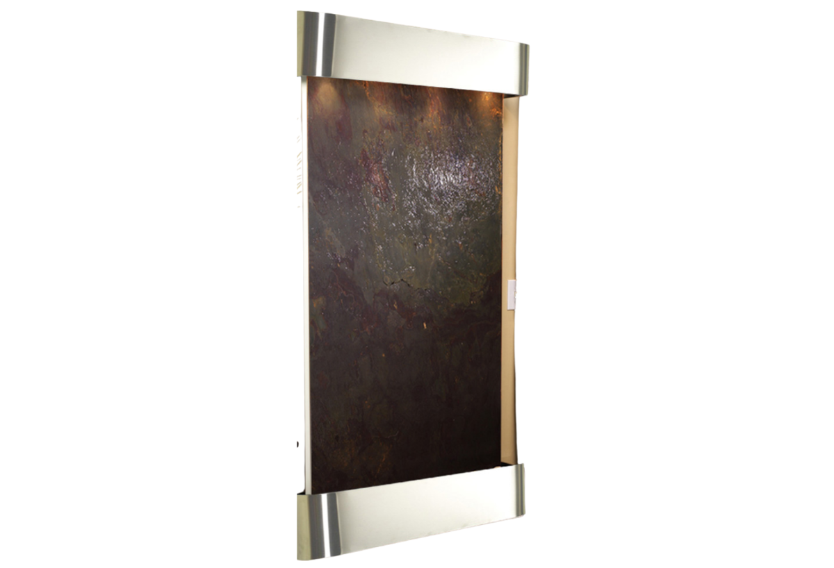 Summit Falls -Round -Stainless Steel-Multi-Color-Featherstone