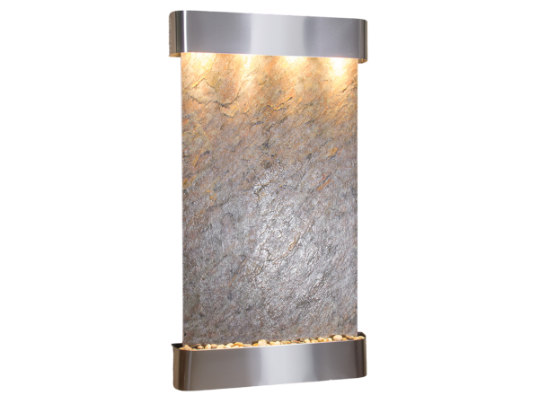 Summit Falls -Round -Stainless Steel-Green-Featherstone