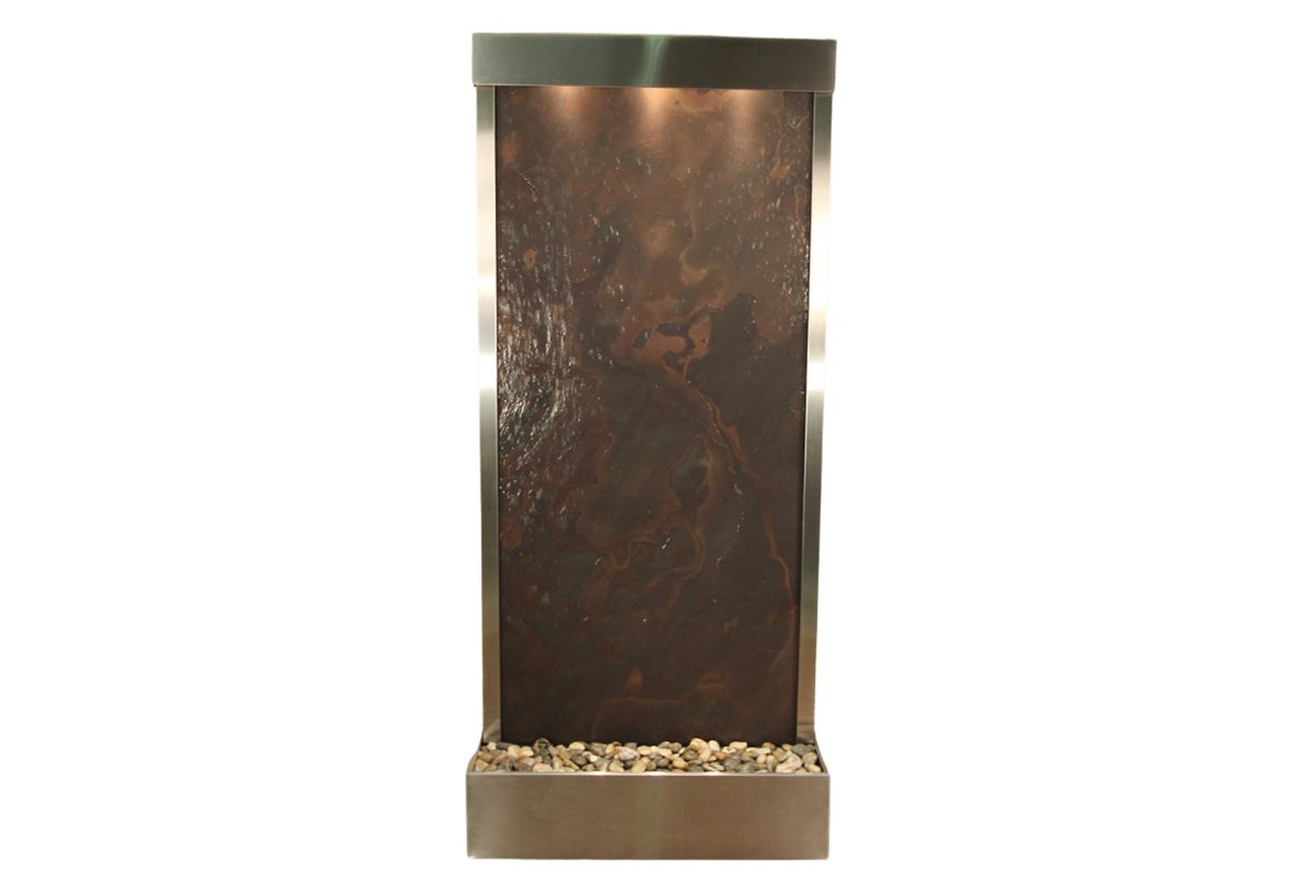 Tranquil River-Flush Mount-Stainless Steel-Multi-Color-Featherstone