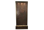 Tranquil River-Flush Mount-Antique Bronze-Multi-Color-Featherstone