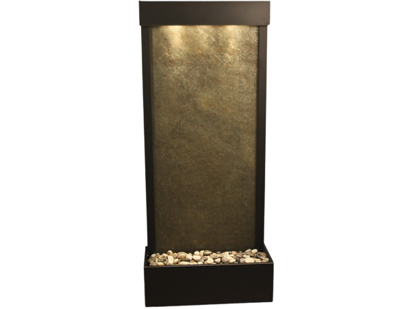 Harmony River -Flush Mount-Antique Bronze-Green-Featherstone
