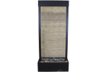 Harmony River-Center Mount -Blackened Copper-Clear-Glass