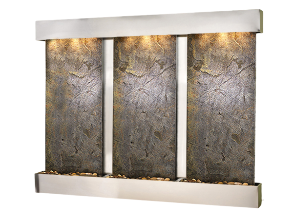 Deep Creek Falls-Square-Stainless Steel-Green Featherstone