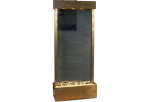 Harmony River-Center Mount -Rustic Copper-Blue-Glass