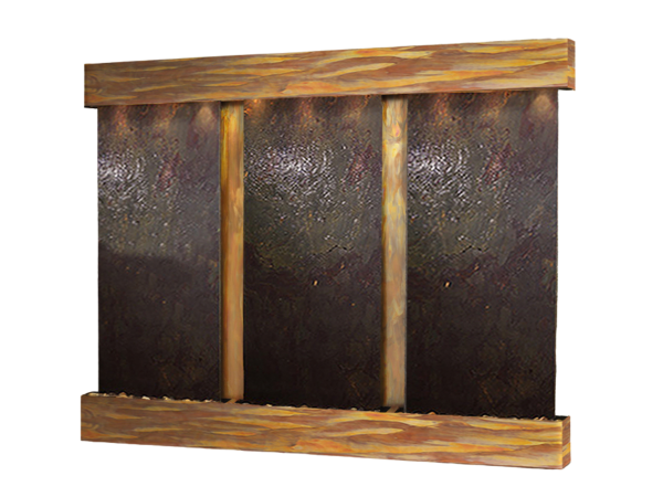 Deep Creek Falls-Square-Rustic Copper-Multi-Color Featherstone