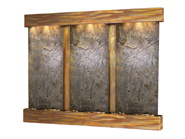 Deep Creek Falls-Square-Rustic Copper-Green Featherstone