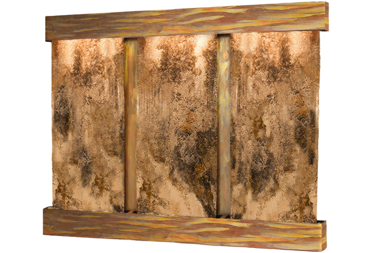 Deep Creek Falls-Square-Rustic Copper-Magnifico Travertine
