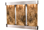 Deep Creek Falls-Round-Stainless Steel-Magnifico Travertine