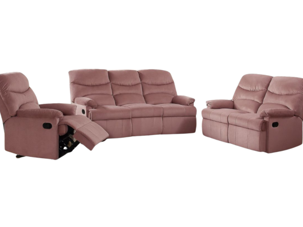 SOFA VELVET BLUSH PINK