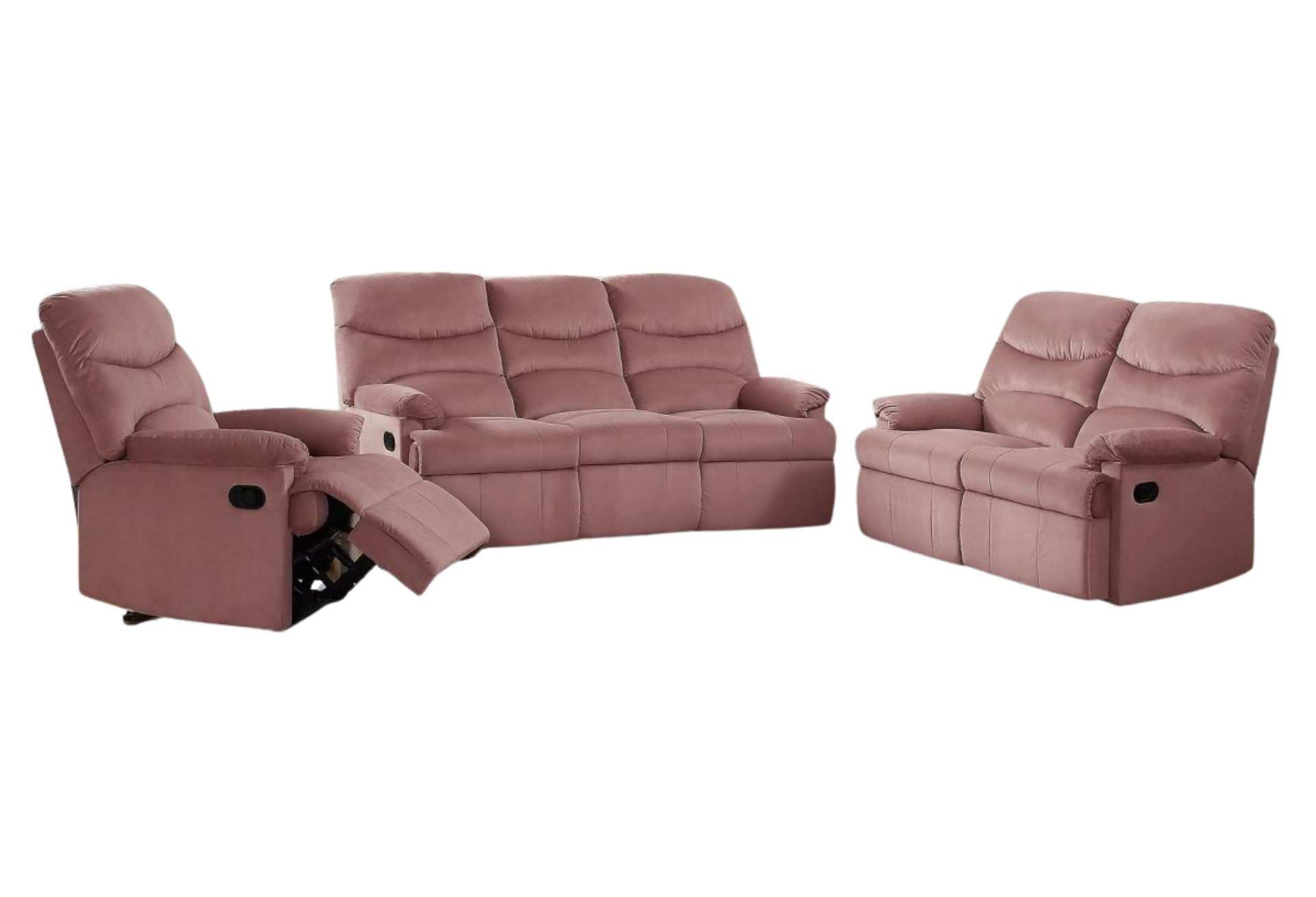 SOFA VELVET BLUSH PINK