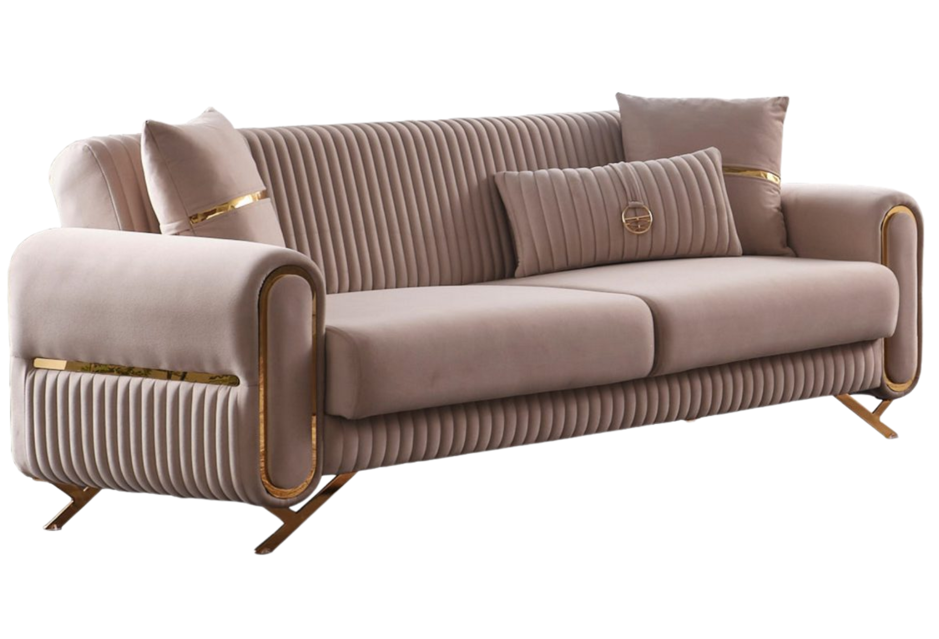 Royal 3 Seat Sofa, Cream