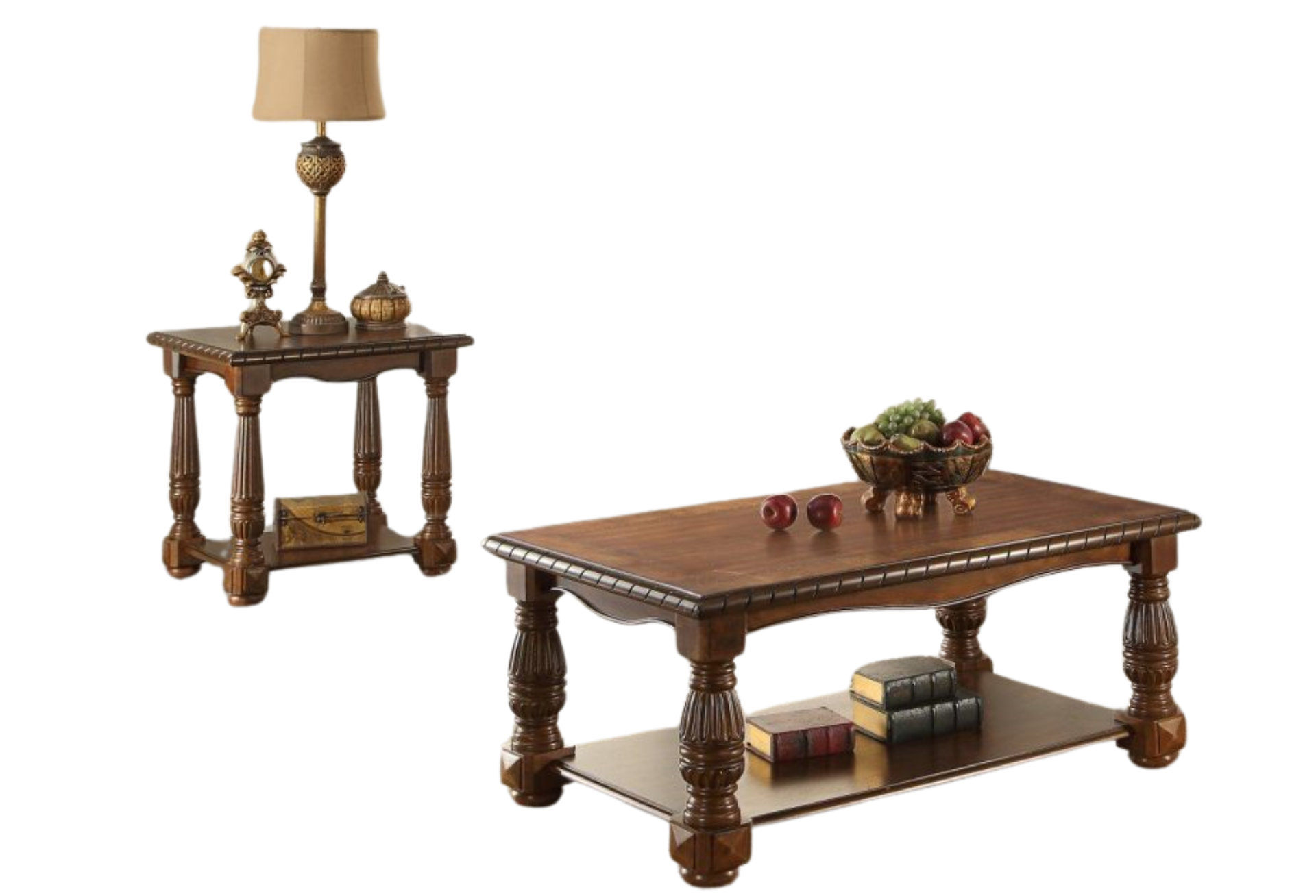 WOOD END TABLE