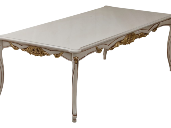Buse 87″ Dining Table Cream