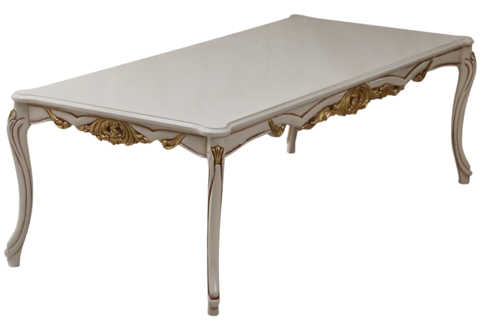 Buse 87″ Dining Table Cream