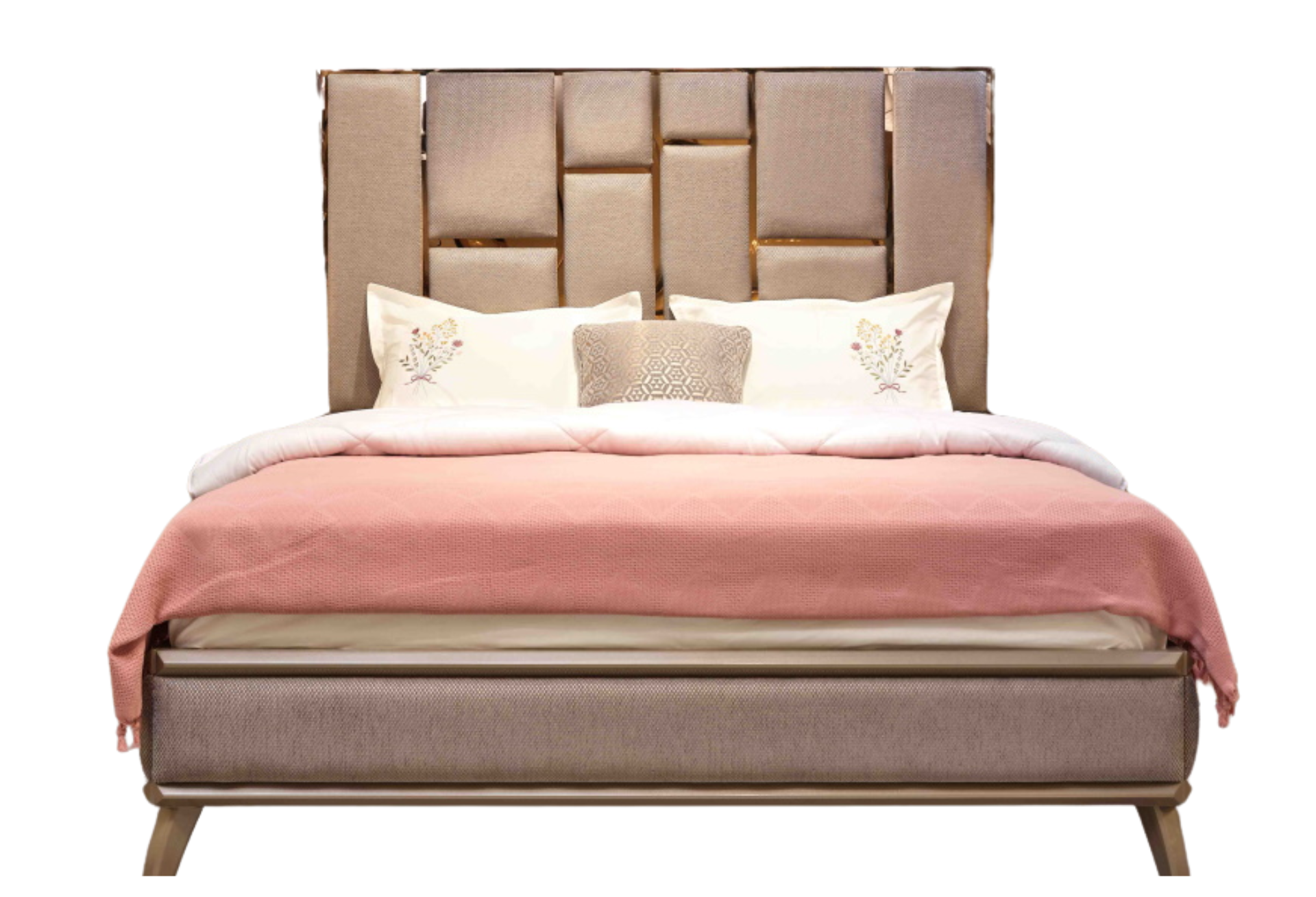 Elite King Bed with Headboard