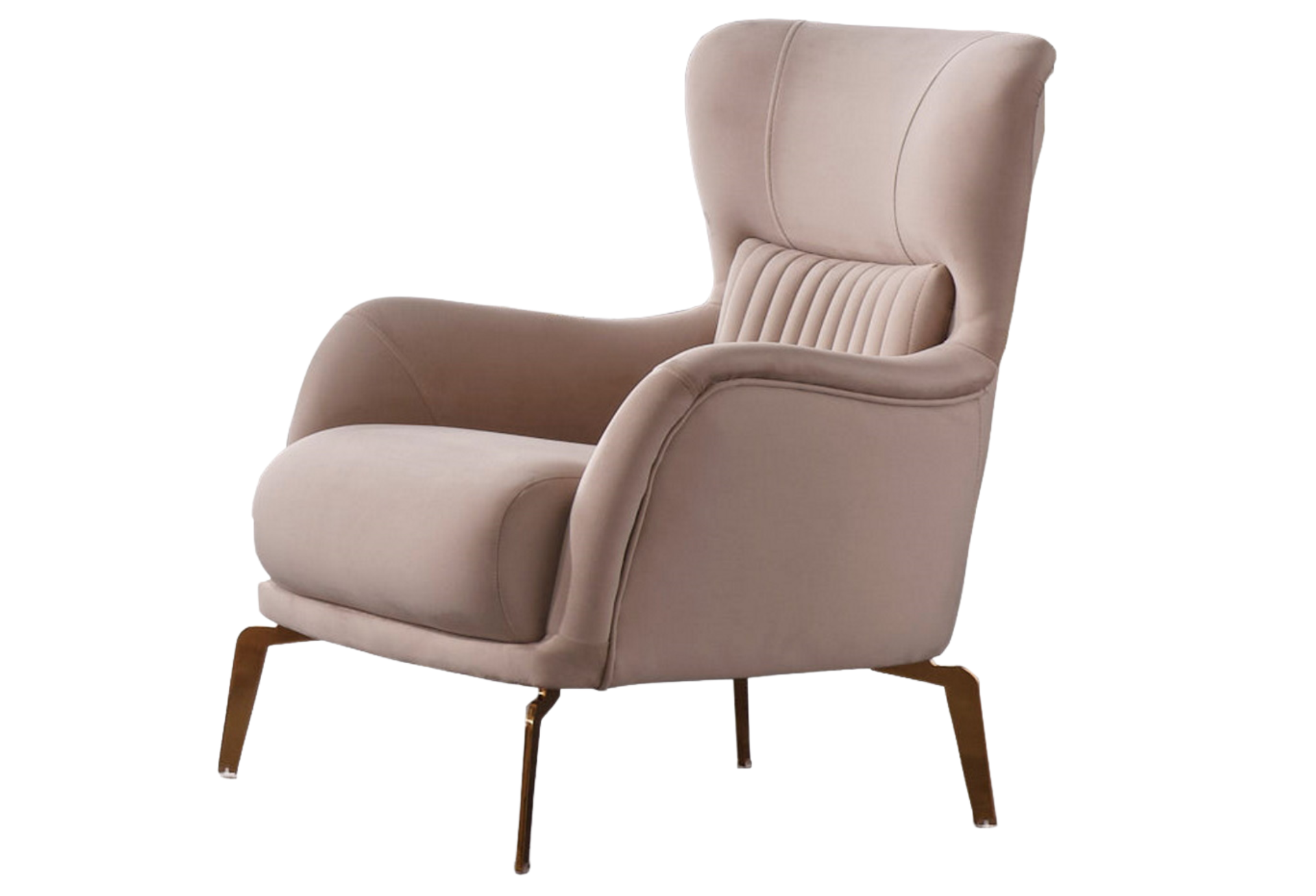 Royal Living Room Armchair, Cream