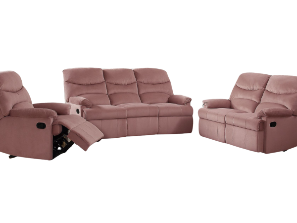 LOVESEAT VELVET BLUSH PINK