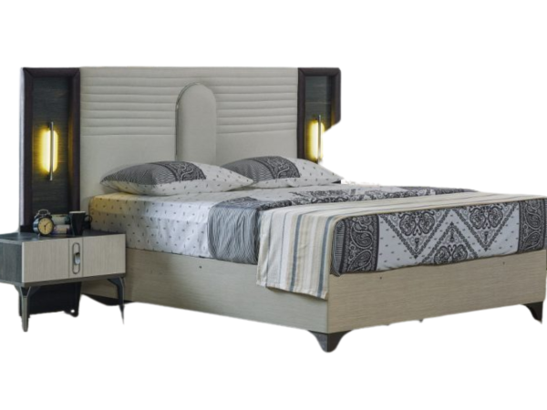 Nero Queen Storage Bed with Headboard