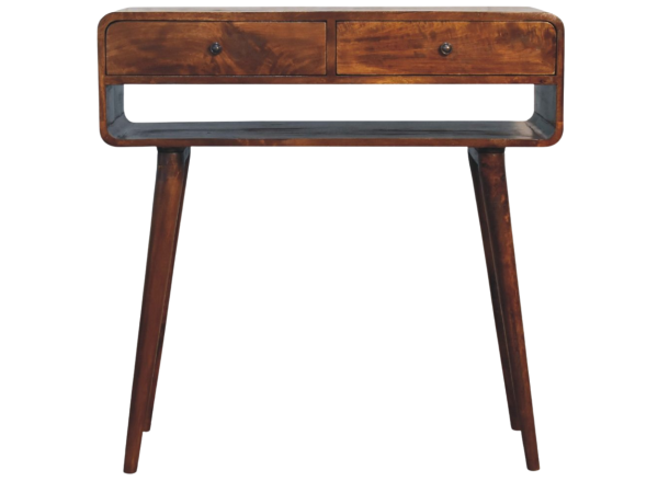 Sonata Chestnut Console Table