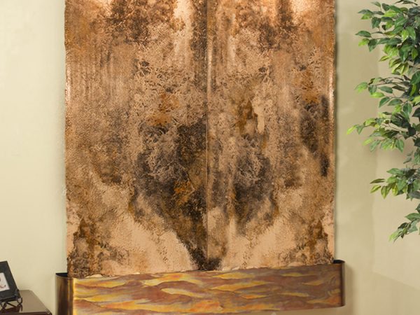 Majestic River-Round -Rustic Copper-Magnifico-Travertine