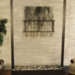 Grandeur River-Center Mount -Antique Bronze-Clear-Glass