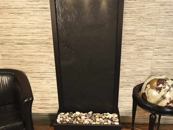 Harmony River -Flush Mount-Antique Bronze-Black-Featherstone