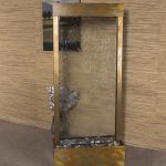 Harmony River-Center Mount -Rustic Copper-Clear-Glass
