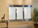 Olympus Falls-Square-Stainless Steel-Silver Mirror