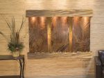 Olympus Falls-Square-Rustic Copper-Brown Marble