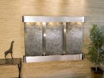 Olympus Falls-Round-Stainless Steel-Green Featherstone