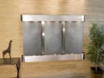 Olympus Falls-Round-Stainless Steel-Black Featherstone