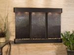 Olympus Falls-Round-Blackened Copper-Multi-Color Featherstone