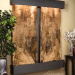 Cottonwood Falls-Square-Blackened copper-Magnifico Travertine
