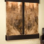 Cottonwood Falls-Round-Blackened Copper-Magnifico Travertine