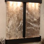 Cottonwood Falls-Round-Blackened Copper-Magnifico Travertine