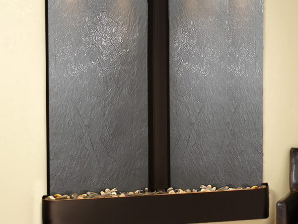 Cottonwood Falls-Round-Blackened Copper-Black Featherstone
