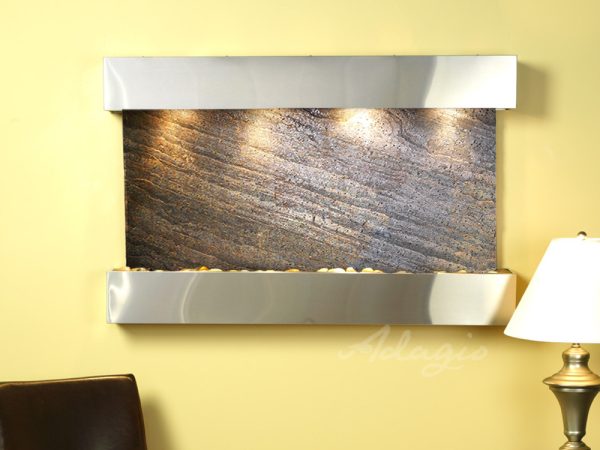 Sunrise Springs-Square-Stainless Steel-Green Featherstone