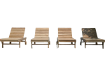 Capri Sun Lounger 4-Pieces Set