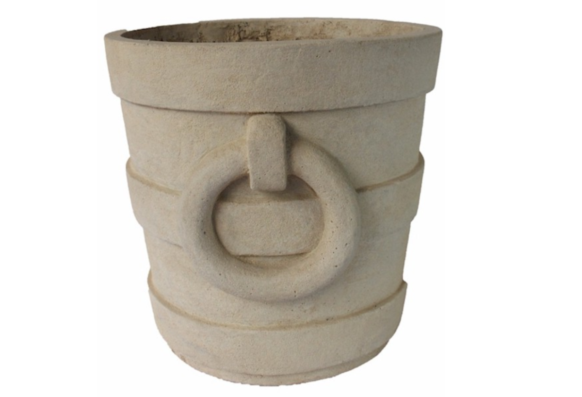Aztec Round Medium Planter
