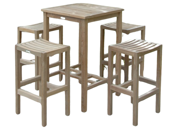 Bahama Montego 5-Pieces Square Bar Set